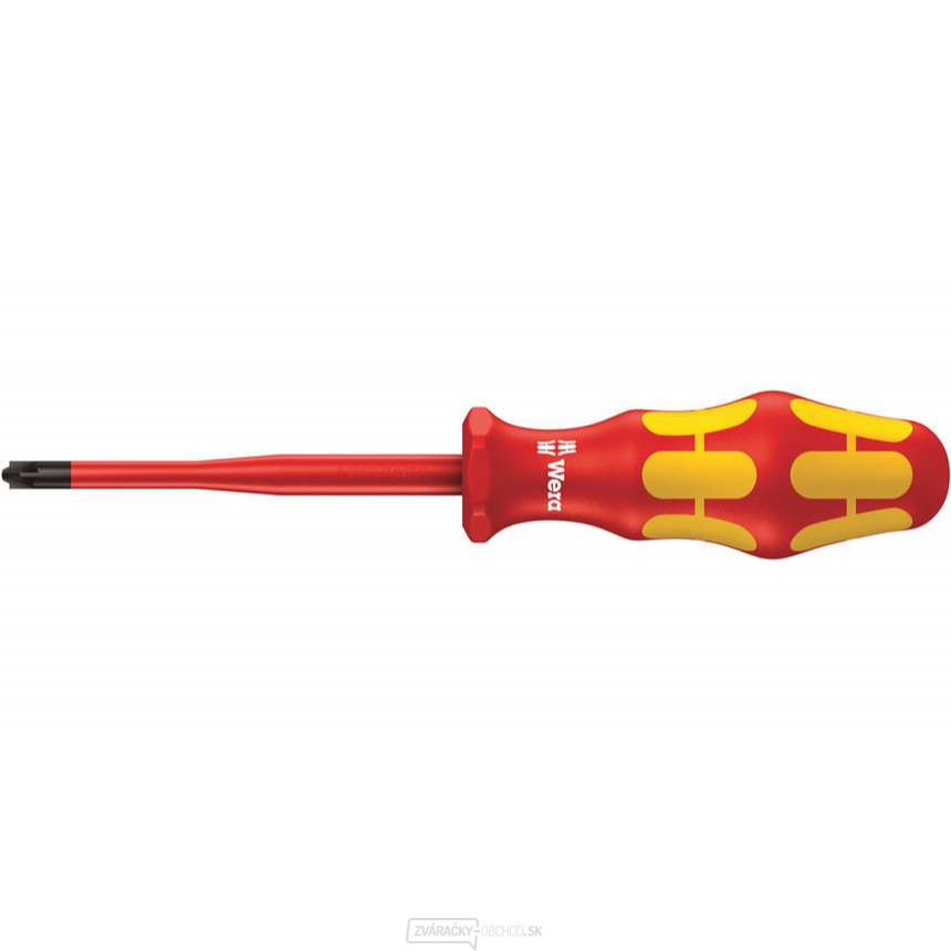 Wera 006465 Elektrikársky skrutkovač Kraftform Plus PZ/S 1x80 mm typ 165 iS Wera 006465 Elektrikársky skrutkovač Kraftform Plus PZ/S 1x80 mm typ 165 iS gallery main image