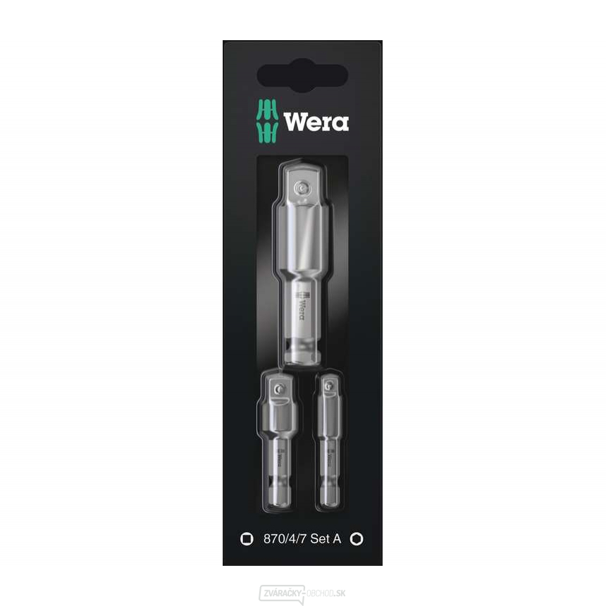 Wera 073200 Adaptéry/konektory typ 870/4/7 sada A SB (sada 3)