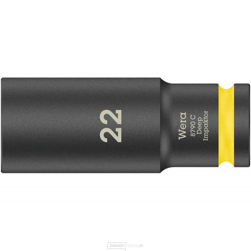 Wera 004838 Nástrčná hlavica 1/2" so šesťhranom 22 mm typ 8790 C Impaktor Deep