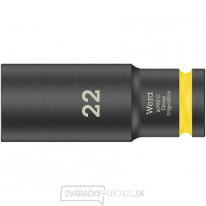 Wera 004838 Nástrčná hlavica 1/2" so šesťhranom 22 mm typ 8790 C Impaktor Deep Wera 004838 Nástrčná hlavica 1/2" so šesťhranom 22 mm typ 8790 C Impaktor Deep gallery main image
