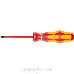 Wera 006460 Elektrikársky skrutkovač Kraftform Plus PZ 1x80 mm typ 165 iS VDE Wera 006460 Elektrikársky skrutkovač Kraftform Plus PZ 1x80 mm typ 165 iS VDE gallery main image