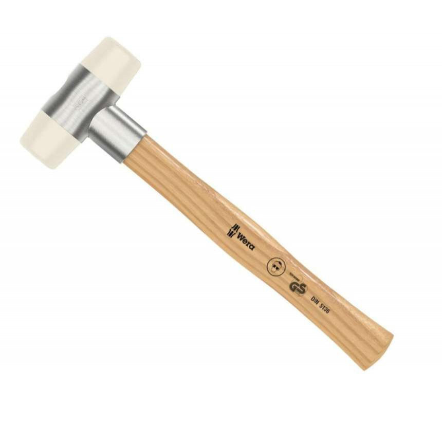 Wera 000305 Kladivo Wera 101 - 1. Nylonové hlavy. Jasanová rukoväť 250 mm