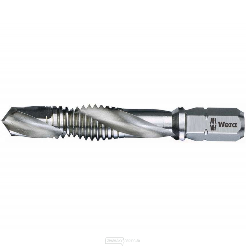 Wera 104642 Bit 1/4" s kombinovaným príklepovým vrtákom HSS 4,2 mm (M5), typ 847 Wera 104642 Bit 1/4" s kombinovaným príklepovým vrtákom HSS 4,2 mm (M5), typ 847 gallery main image