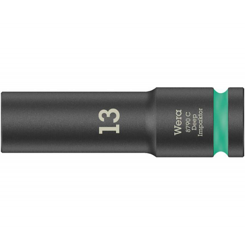 Wera 004830 Nástrčná hlavica 1/2" so šesťhranom 13 mm typ 8790 C Impaktor Deep