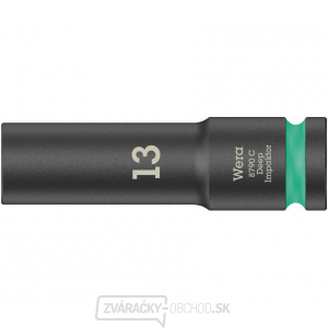 Wera 004830 Nástrčná hlavica 1/2" so šesťhranom 13 mm typ 8790 C Impaktor Deep Wera 004830 Nástrčná hlavica 1/2" so šesťhranom 13 mm typ 8790 C Impaktor Deep gallery main image