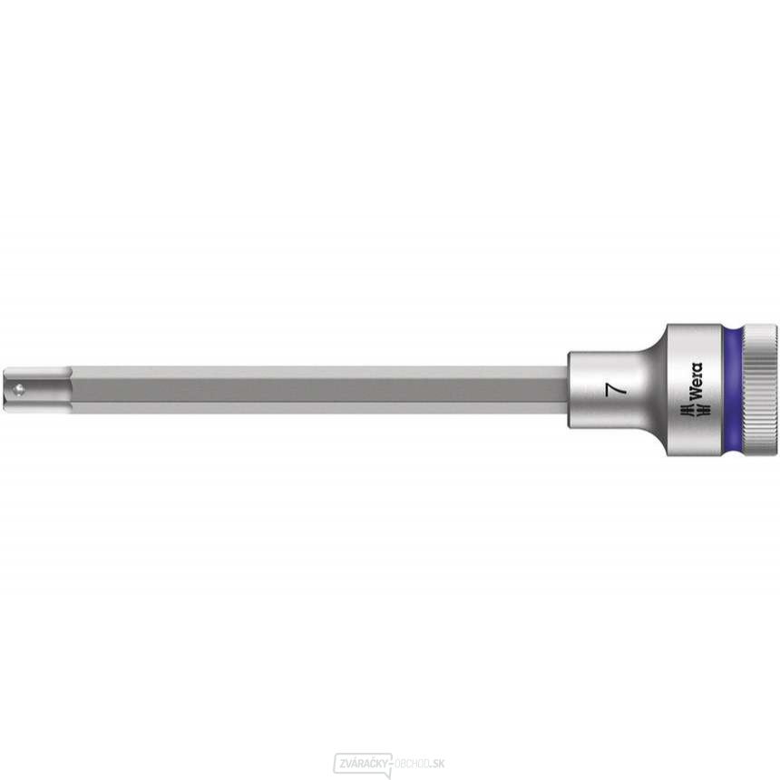 Wera 003843 Zyklop 1/2" 6 hrana 7 mm nástrčný bit 8740 C HF s funkciou držania Wera 003843 Zyklop 1/2" 6 hrana 7 mm nástrčný bit 8740 C HF s funkciou držania gallery main image