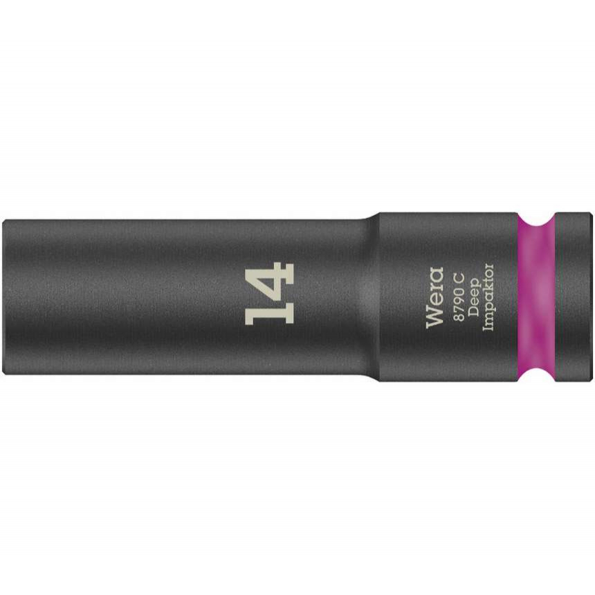 Wera 004831 Nástrčná hlavica 1/2" so šesťhranom 14 mm typ 8790 C Impaktor Deep