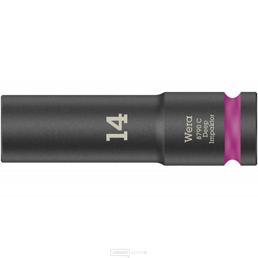 Wera 004831 Nástrčná hlavica 1/2" so šesťhranom 14 mm typ 8790 C Impaktor Deep Wera 004831 Nástrčná hlavica 1/2" so šesťhranom 14 mm typ 8790 C Impaktor Deep gallery main image