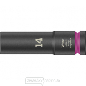 Wera 004831 Nástrčná hlavica 1/2" so šesťhranom 14 mm typ 8790 C Impaktor Deep Wera 004831 Nástrčná hlavica 1/2" so šesťhranom 14 mm typ 8790 C Impaktor Deep gallery main image