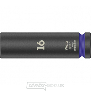 Wera 004833 Nástrčná hlavica 1/2" so šesťhranom 16 mm typ 8790 C Impaktor Deep Wera 004833 Nástrčná hlavica 1/2" so šesťhranom 16 mm typ 8790 C Impaktor Deep gallery main image