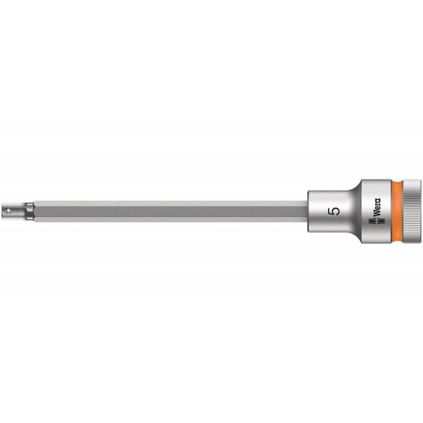 Wera 003841 Zyklop 1/2" 6-hranný 5 mm nástrčný bit 8740 C HF s funkciou držania