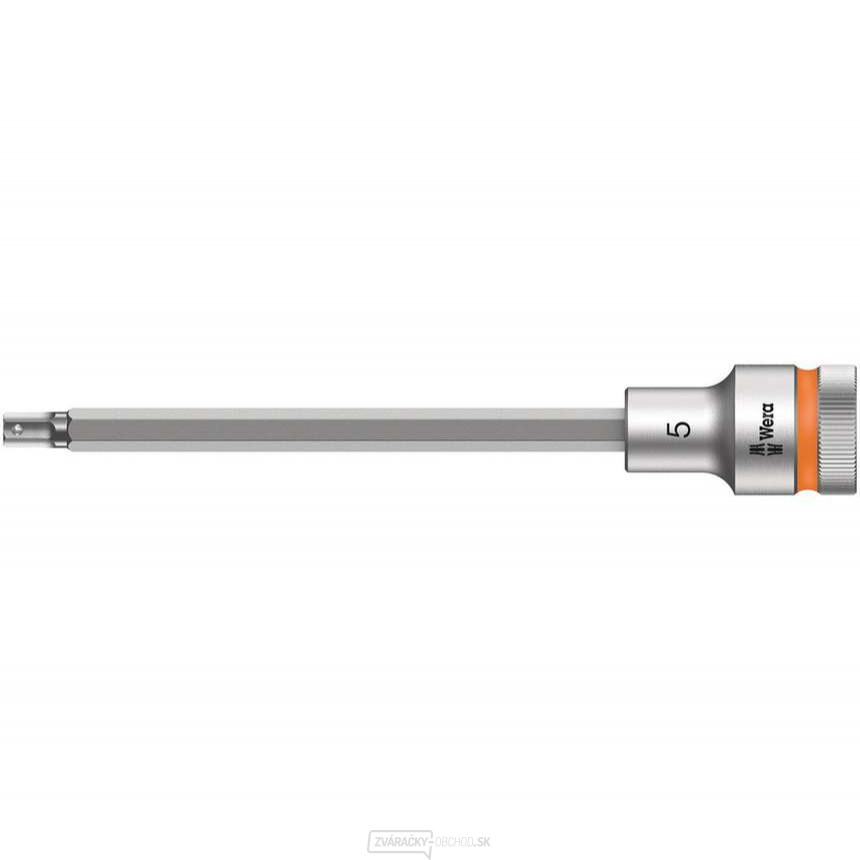 Wera 003841 Zyklop 1/2" 6-hranný 5 mm nástrčný bit 8740 C HF s funkciou držania