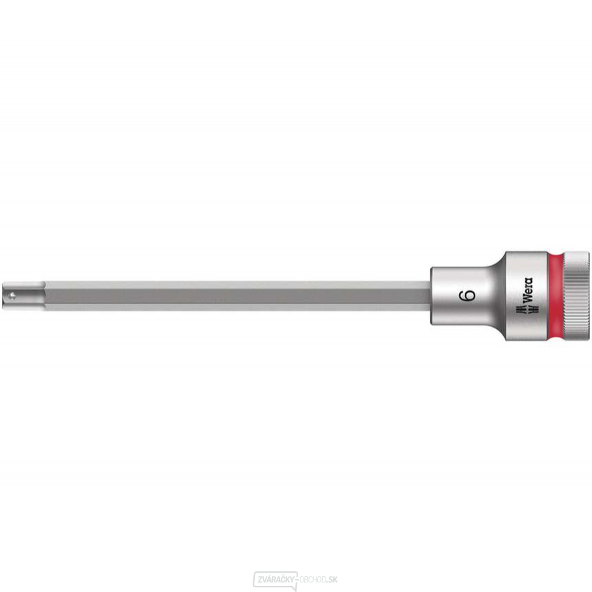 Wera 003842 Zyklop 1/2" 6 hrana 6 mm nástrčný bit 8740 C HF s funkciou držania Wera 003842 Zyklop 1/2" 6 hrana 6 mm nástrčný bit 8740 C HF s funkciou držania gallery main image