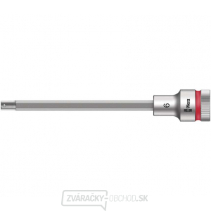 Wera 003842 Zyklop 1/2" 6 hrana 6 mm nástrčný bit 8740 C HF s funkciou držania Wera 003842 Zyklop 1/2" 6 hrana 6 mm nástrčný bit 8740 C HF s funkciou držania gallery main image