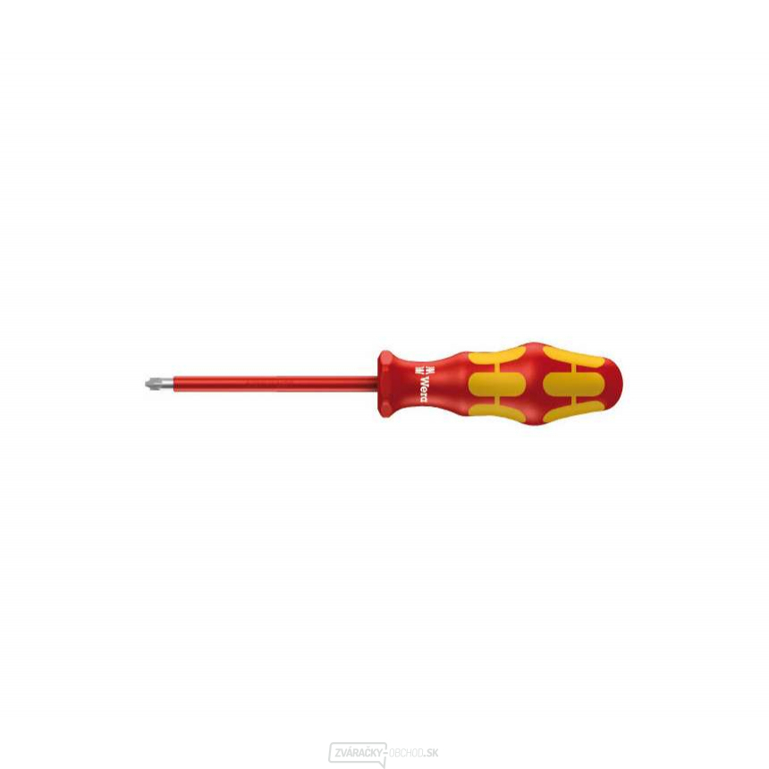 Wera 006190 Elektrikársky skrutkovač Kraftform Plus PZ/S 1x80 mm typ 165 i VDE Wera 006190 Elektrikársky skrutkovač Kraftform Plus PZ/S 1x80 mm typ 165 i VDE gallery main image