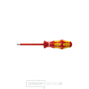 Wera 006190 Elektrikársky skrutkovač Kraftform Plus PZ/S 1x80 mm typ 165 i VDE gallery main image
