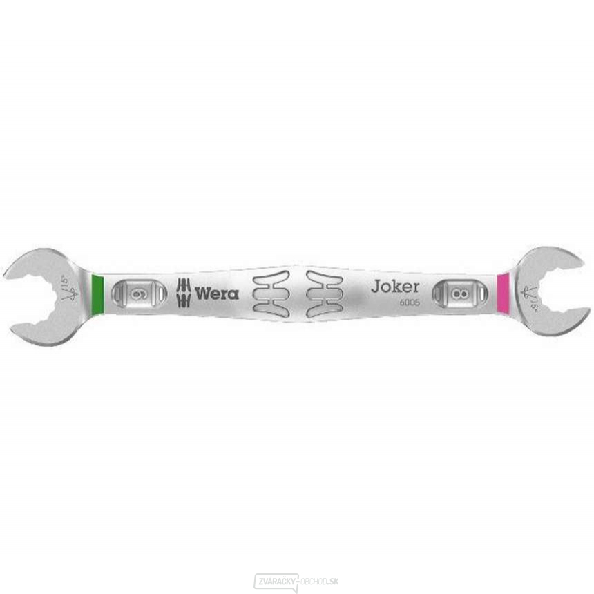 Wera 020311 Obojstranný plochý kľúč 8 x 9 mm 6005 Joker