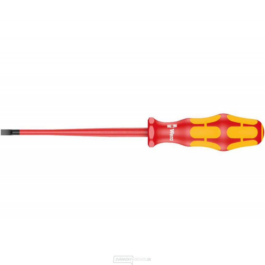 Wera 006442 Elektrikársky skrutkovač Kraftform Plus 1,0x5,5x125 mm typ 160 iS VDE izolovaný so zníženým priemerom čepele