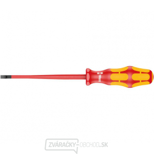 Wera 006442 Elektrikársky skrutkovač Kraftform Plus 1,0x5,5x125 mm typ 160 iS VDE izolovaný so zníženým priemerom čepele gallery main image