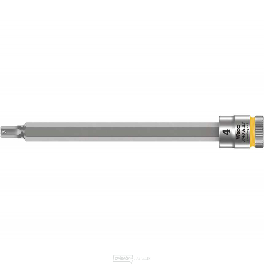 Wera 003334 Zyklop 1/4" 6-hranný bit 4 x 100 mm typ 8740 A HF s funkciou držania Wera 003334 Zyklop 1/4" 6-hranný bit 4 x 100 mm typ 8740 A HF s funkciou držania gallery main image