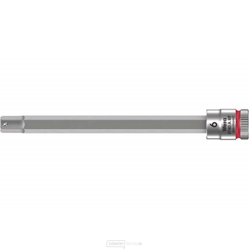 Wera 003338 Zyklop 1/4" 6-hranný nástrčný bit 6 x 100 mm typ 8740 A HF s funkciou držania Wera 003338 Zyklop 1/4" 6-hranný nástrčný bit 6 x 100 mm typ 8740 A HF s funkciou držania gallery main image