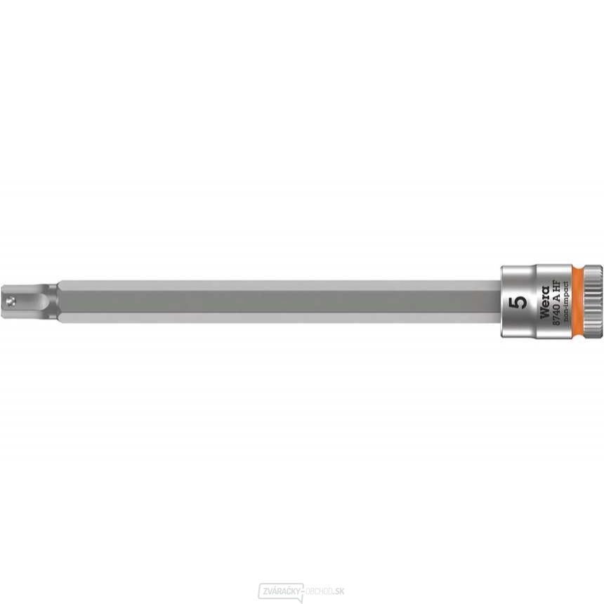 Wera 003336 Zyklop 1/4" 6-hranný bit 5 x 100 mm typ 8740 A HF s funkciou držania Wera 003336 Zyklop 1/4" 6-hranný bit 5 x 100 mm typ 8740 A HF s funkciou držania gallery main image