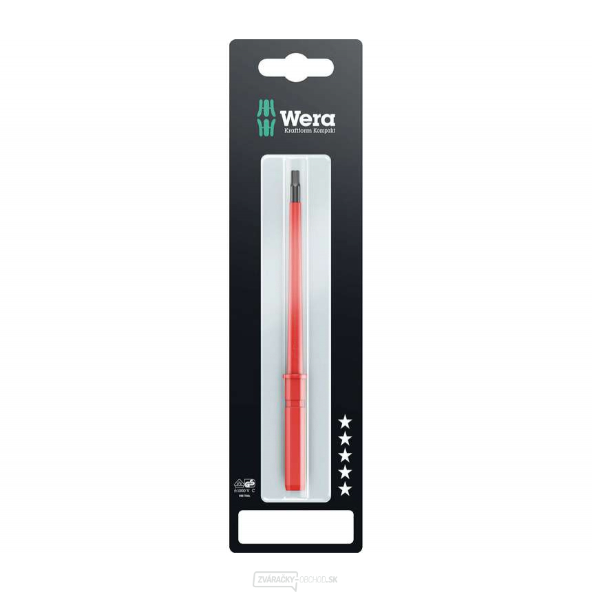 Wera 004422 Vymeniteľný nôž inbus 4 × 154 mm Kraftform Kompakt VDE 64 i SB