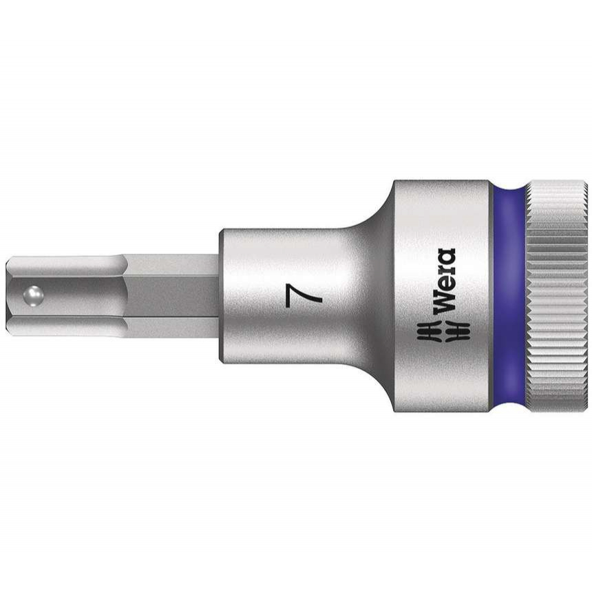 Wera 003823 Zyklop 1/2" 6-hranný 7 mm nástrčný bit 8740 C HF s funkciou držania