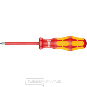 Wera 006162 Elektrikársky skrutkovač Kraftform Plus PZ 1x80 mm typ 165 i VDE gallery main image