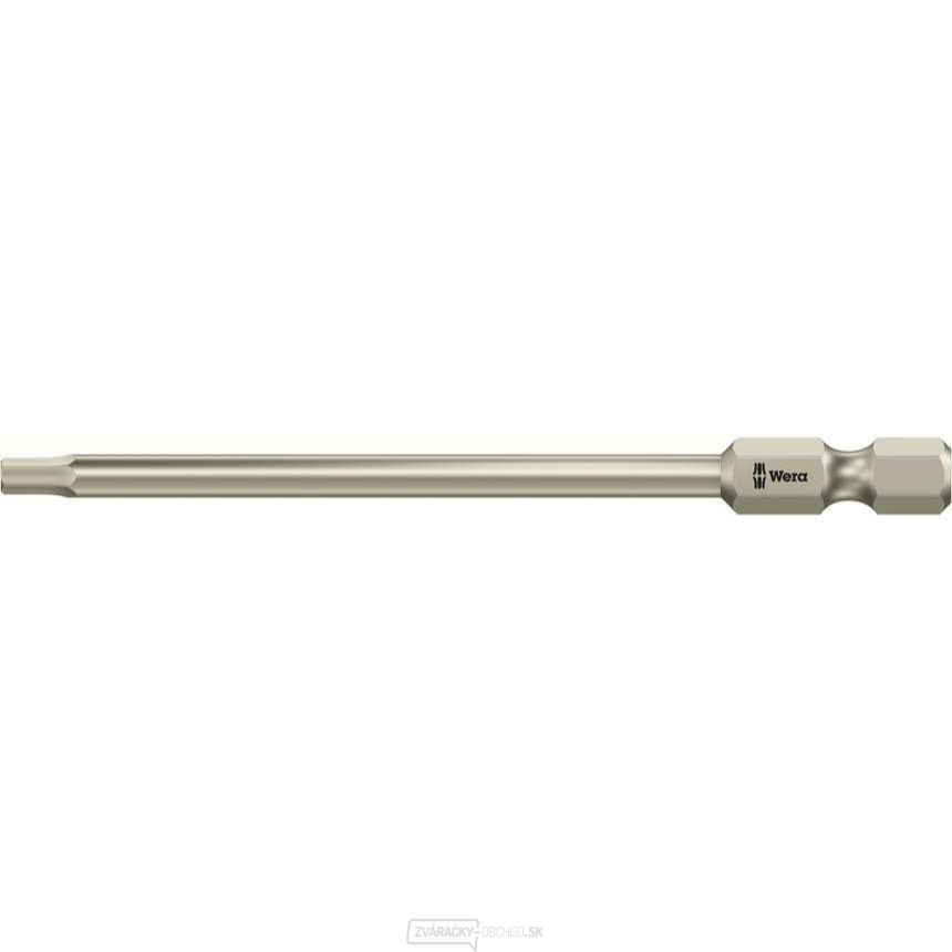 Wera 071101 Skrutkovací bit 1/4" Hex-Plus 3 x 89 mm typ 3840/4, nerezová oceľ