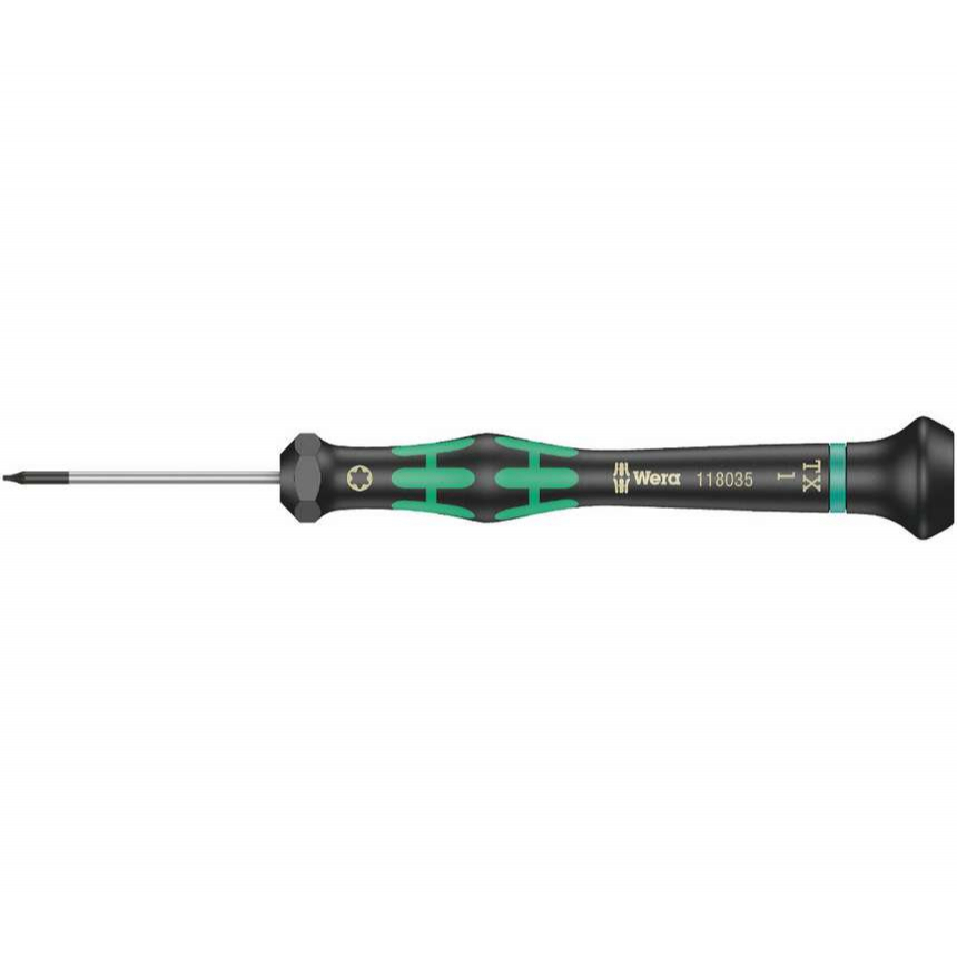 Wera 118035 TORX TX 1x60 mm skrutkovač na použitie v elektronike Kraftform Micro typ 2067