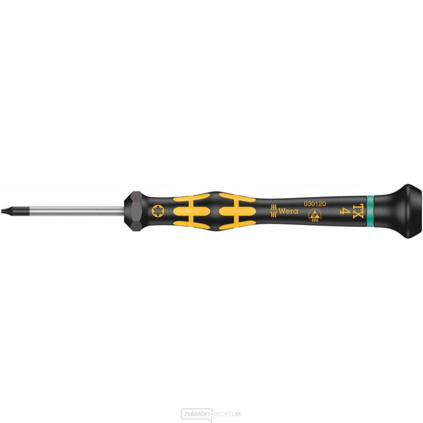 Wera 030120 ESD Kraftform Micro TX 4 x 40 skrutkovač typ 1567 TORX®
