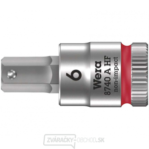 Wera 003337 Zyklop 1/4" 6 hrana 6 mm nástrčný bit typ 8740 A HF s funkciou držania Wera 003337 Zyklop 1/4" 6 hrana 6 mm nástrčný bit typ 8740 A HF s funkciou držania gallery main image