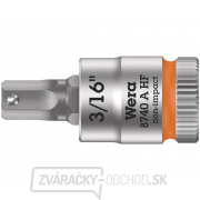 Wera 003386 Zyklop 1/4" 6-stranná zásuvka na bity 3/16" typ 8740 A HF s funkciou držania - palce gallery main image