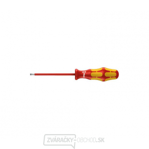 Wera 006116 Elektrikársky skrutkovač Kraftform Plus 0,8x4,0x150 mm typ 160 i VDE izolovaný Wera 006116 Elektrikársky skrutkovač Kraftform Plus 0,8x4,0x150 mm typ 160 i VDE izolovaný gallery main image