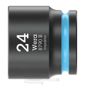 Wera 005513 Nástrčná hlavica 3/8" so šesťhranom 24,0 mm Impaktor 8790 B Wera 005513 Nástrčná hlavica 3/8" so šesťhranom 24,0 mm Impaktor 8790 B gallery main image