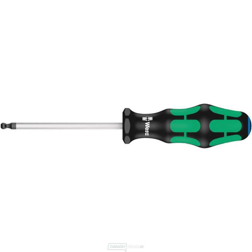 Wera 022910 Šesťhranný skrutkovač s guľovou hlavou 3/16", typ 352 Wera 022910 Šesťhranný skrutkovač s guľovou hlavou 3/16", typ 352 gallery main image
