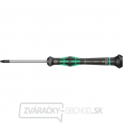 Wera 118048 TORX skrutkovač TX 9 BOx60 mm na použitie v elektronike Kraftform Micro typ 2067, s bezpečnostným kolíkom gallery main image