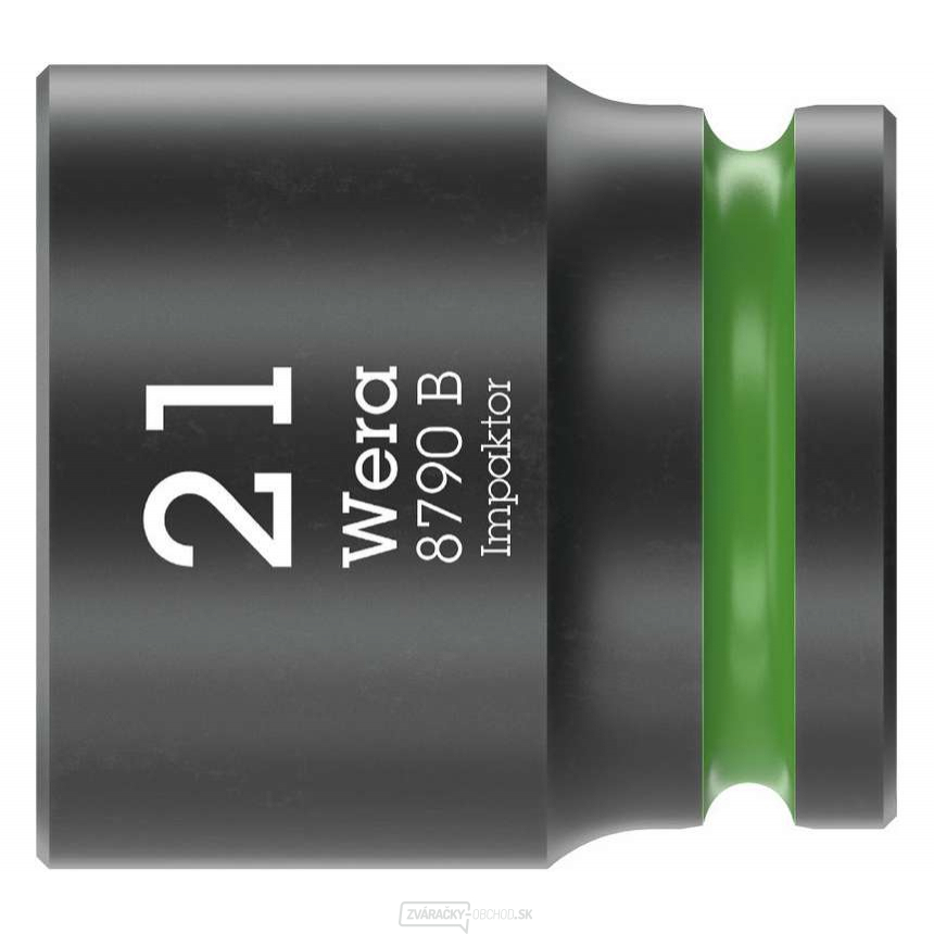 Wera 005511 Nástrčná hlavica 3/8" so šesťhranom 21,0 mm Impaktor 8790 B