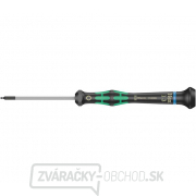 Wera 118089 Šesťhranný skrutkovač 1,3x60 mm s guľovou hlavou na použitie v elektronike Kraftform Micro typ 2052 gallery main image