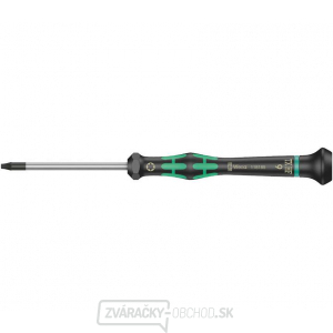 Wera 118185 Skrutkovač TORX TX 9 HFx60 mm na použitie v elektronike Kraftform Micro typ 2067, s funkciou držania gallery main image