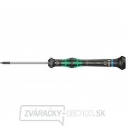 Wera 118090 Šesťhranný skrutkovač 1,5x60 mm s guľovou hlavou na použitie v elektronike Kraftform Micro typ 2052 gallery main image