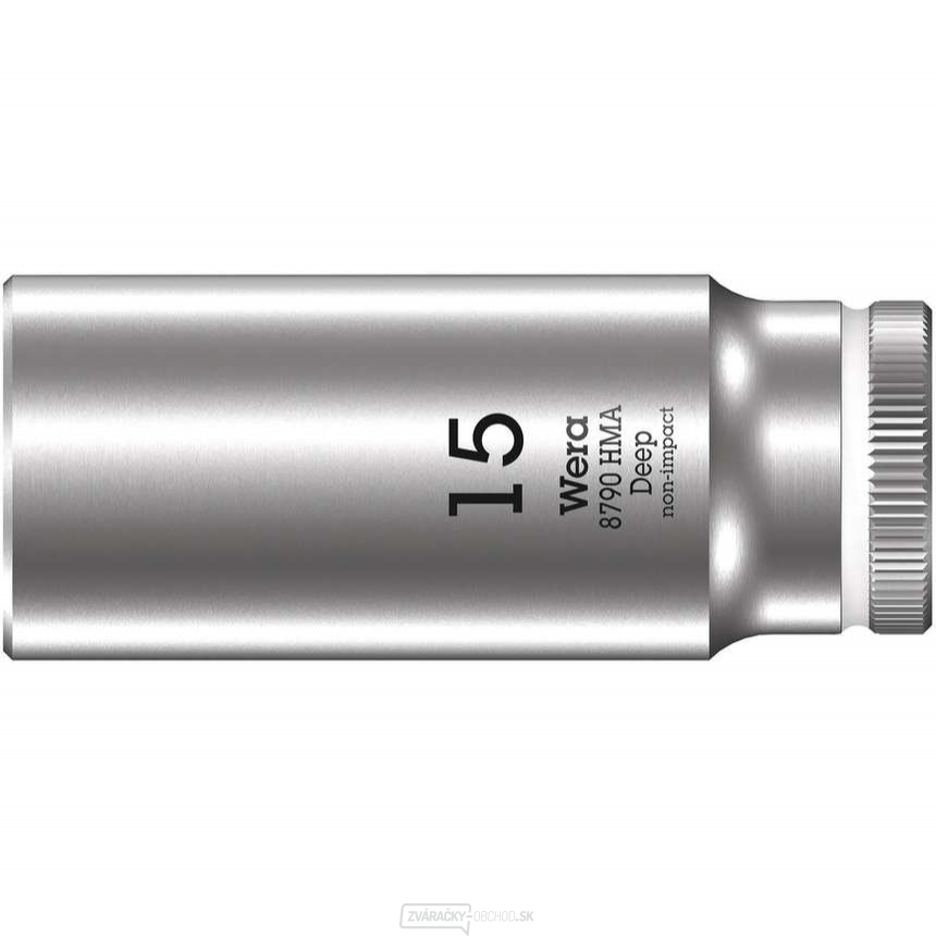Wera 004512 Nástrčné hlavice Zyklop 1/4" 6 hrana 15 mm typ 8790 HMA - hlboké Wera 004512 Nástrčné hlavice Zyklop 1/4" 6 hrana 15 mm typ 8790 HMA - hlboké gallery main image