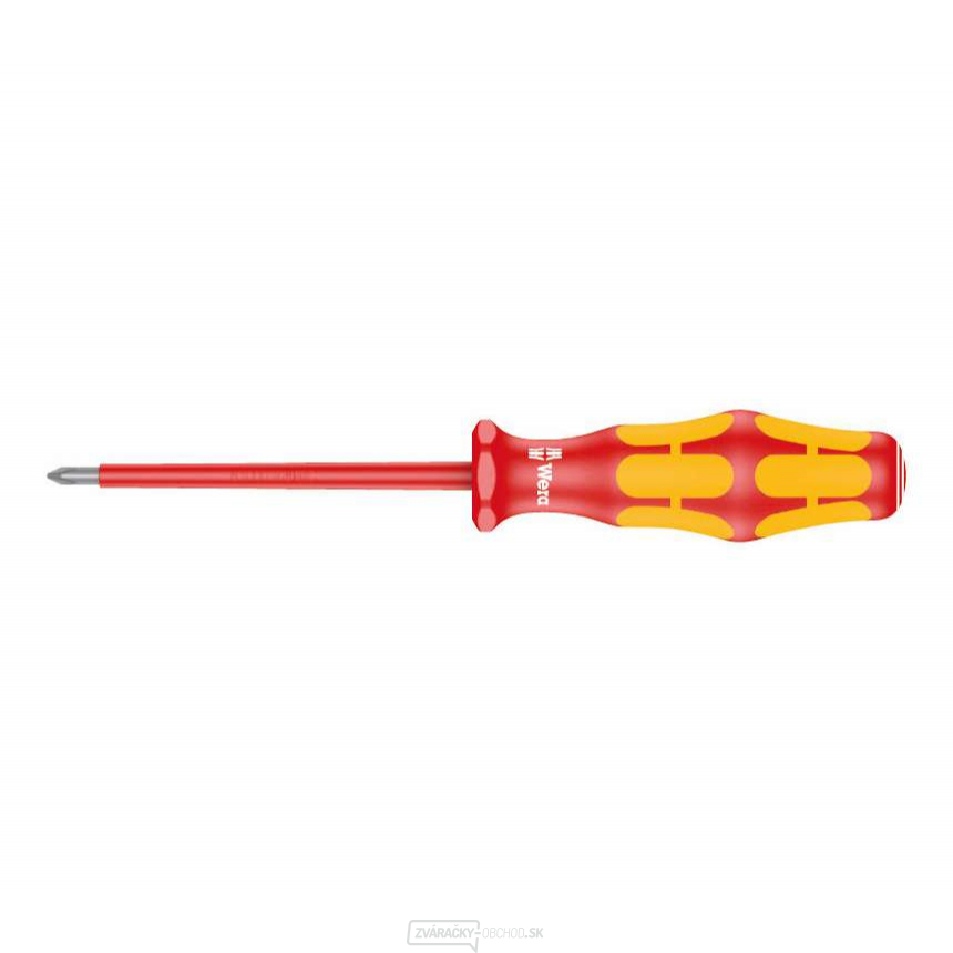 Wera 006150 Elektrikársky skrutkovač Kraftform Plus PH 0x80 mm typ 162 i VDE Wera 006150 Elektrikársky skrutkovač Kraftform Plus PH 0x80 mm typ 162 i VDE gallery main image