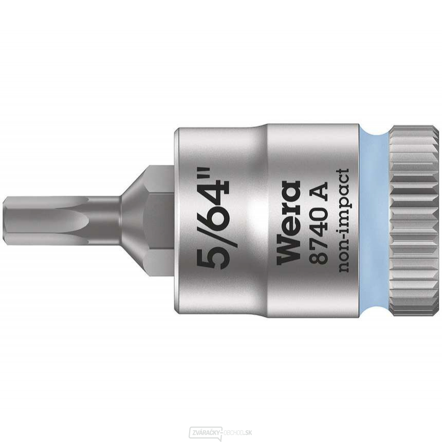 Wera 003380 Zyklop 1/4" 6-hranný nástrčný bit 5/64" typ 8740 A - palec