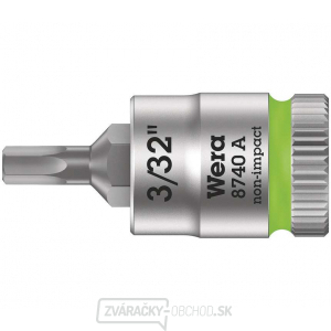 Wera 003381 Zyklop 1/4" 6-hranný nástrčný bit 3/32" typ 8740 A - palec Wera 003381 Zyklop 1/4" 6-hranný nástrčný bit 3/32" typ 8740 A - palec gallery main image