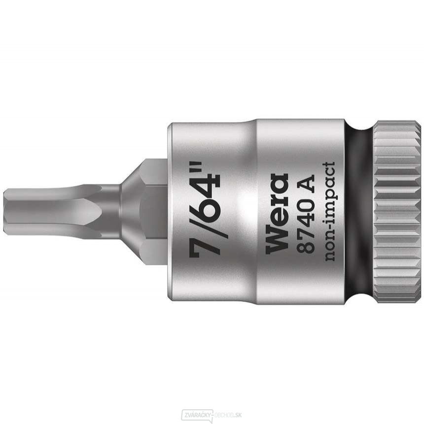 Wera 003382 Zyklop 1/4" 6-hranný nástrčný bit 7/64" typ 8740 A - palec Wera 003382 Zyklop 1/4" 6-hranný nástrčný bit 7/64" typ 8740 A - palec gallery main image