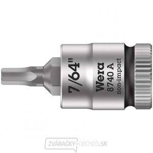 Wera 003382 Zyklop 1/4" 6-hranný nástrčný bit 7/64" typ 8740 A - palec Wera 003382 Zyklop 1/4" 6-hranný nástrčný bit 7/64" typ 8740 A - palec gallery main image