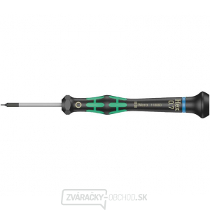 Wera 118060 Šesťhranný skrutkovač 0,7x40 mm na použitie v elektronike Kraftform Micro typ 2054 gallery main image