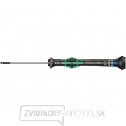 Wera 118092 Šesťhranný skrutkovač 2x60 mm s guľovou hlavou na použitie v elektronike Kraftform Micro typ 2052 gallery main image